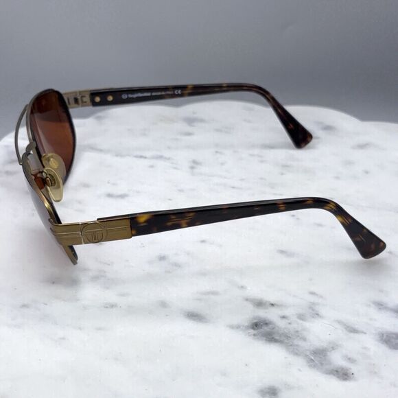 Sergio Tacchini ST 1060-S T8060-S-P Large Bronze Gold Sunglasses Frames Only 140 main image 8